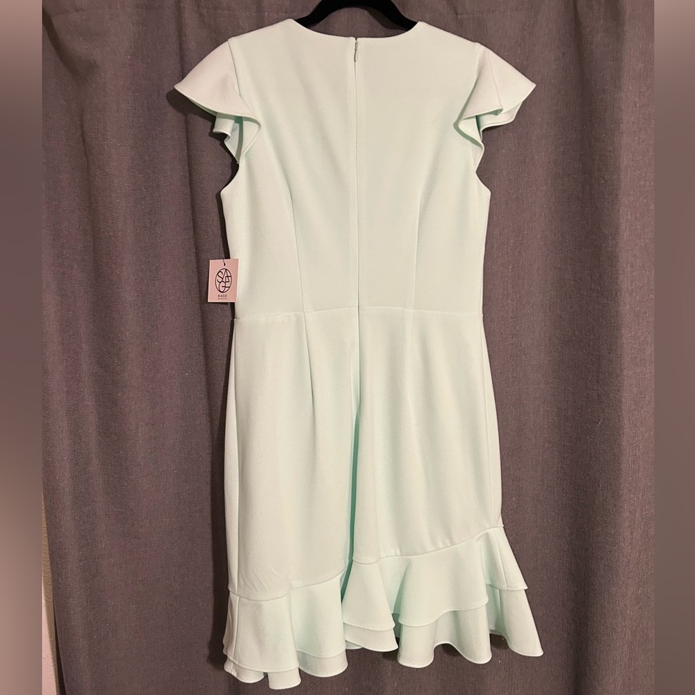 NWT Nordstrom Ruffle Mini Dress - Picture 3 of 5